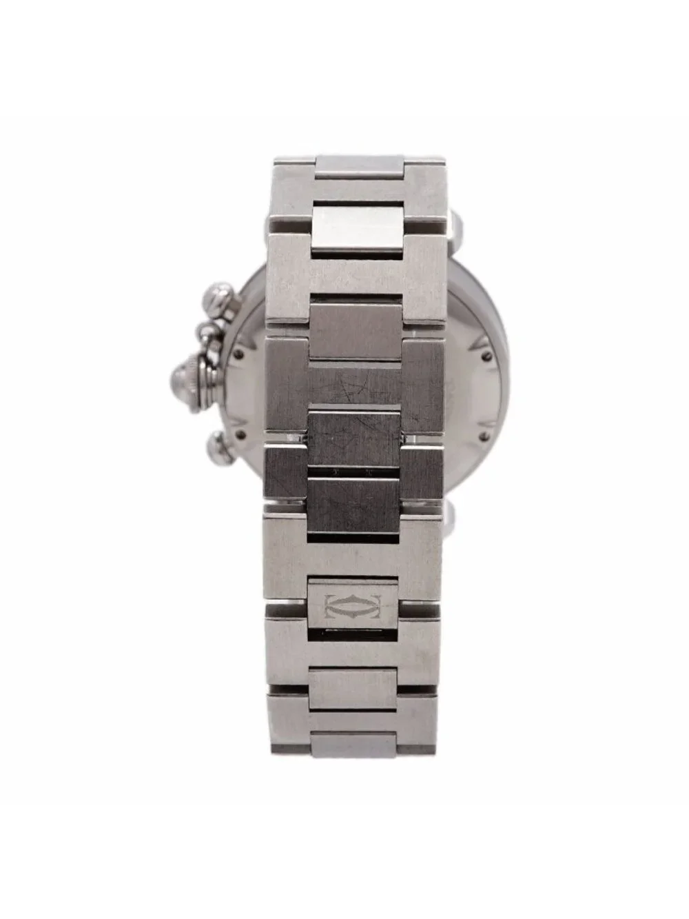 Cartier Pasha C Chronograph White Dial Watch